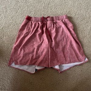 Mens lululemon surge shorts-sun bleached cayenne multi